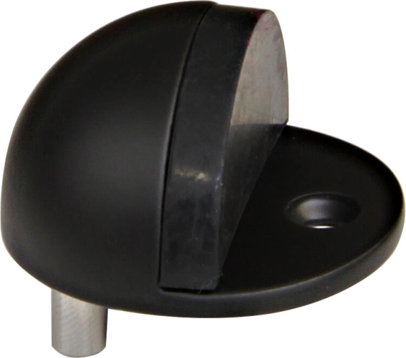 Ogranicznik drzwi ze stali nierdzewnej 43 × 24 mm, matowa czerń