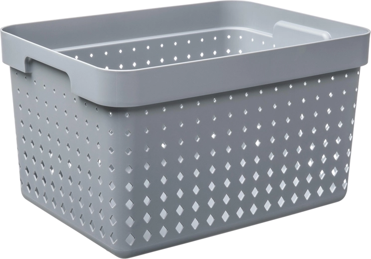 Kosz do przechowywania Seoul duży, szary