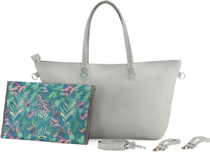 Torba do wózka KINDERKRAFT Treasurebag Light Grey Nature Vibes