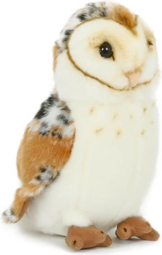 Pluszowa sowa płomykówka 20 cm