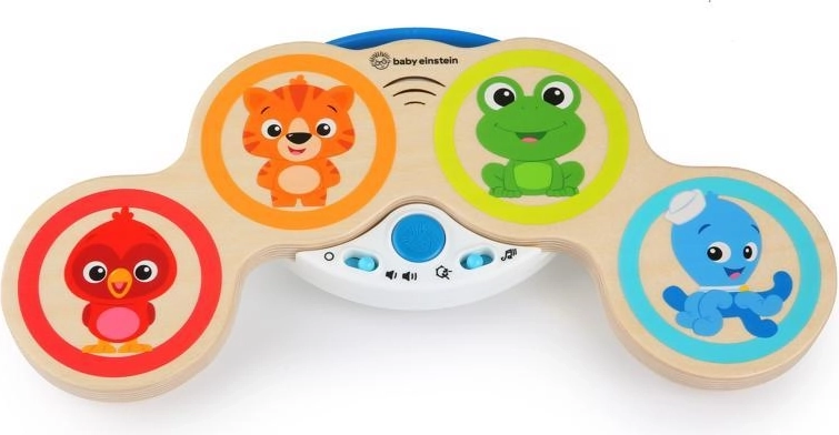 Baby Einstein drewniane muzyczne bębny Magic Touch od Hape