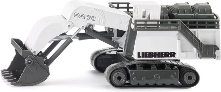 Siku Super gąsienicowa koparka LIEBHERR R9800 – model metalowy