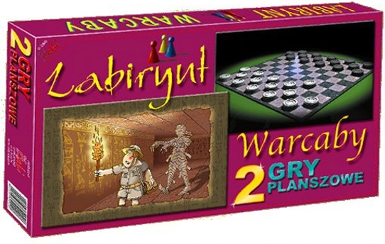Warcaby i Labirynt – gry towarzyskie