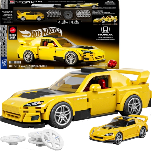 Zestaw konstrukcyjny Hot Wheels Speed Series ’07 Honda S2000 257 elementów