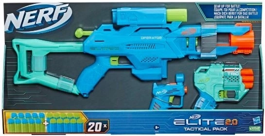 Nerf Elite 2.0 Tactical Pack – zestaw miotaczy i strzałek
