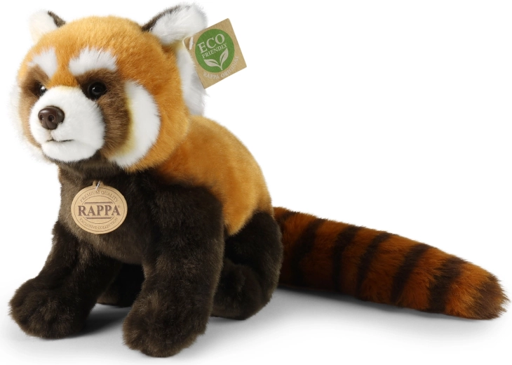 Pluszowa panda czerwona Rappa eco-friendly 28 cm