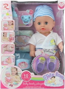 Bobas z dźwiękami i siusianiem z akcesoriami 30 cm