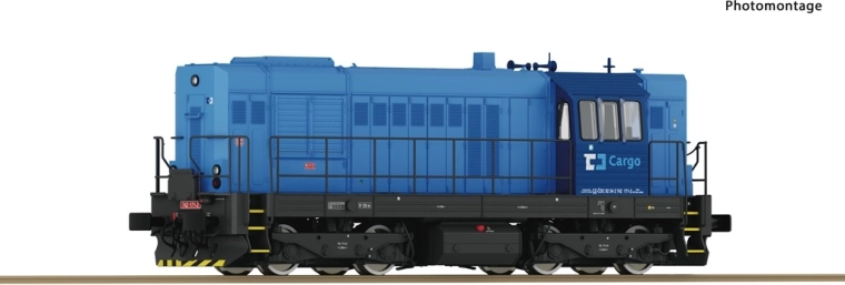 Lokomotywa spalinowa Roco 742 171-2 ČD Cargo cyfrowa H0