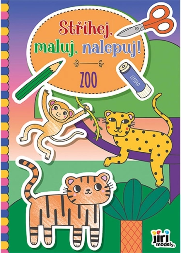 Wytnij, pomaluj, naklej! Zoo