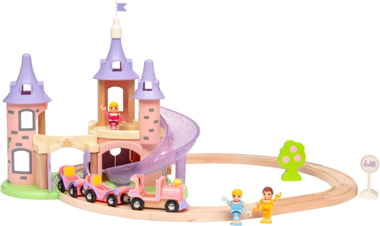 BRIO Disney Princess zamkowy zestaw kolejki