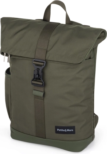 Plecak do przewijania PETITE&MARS Jackob Military Green