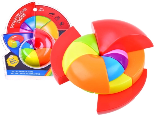 Logiczna układanka Ślimakowa Kostka