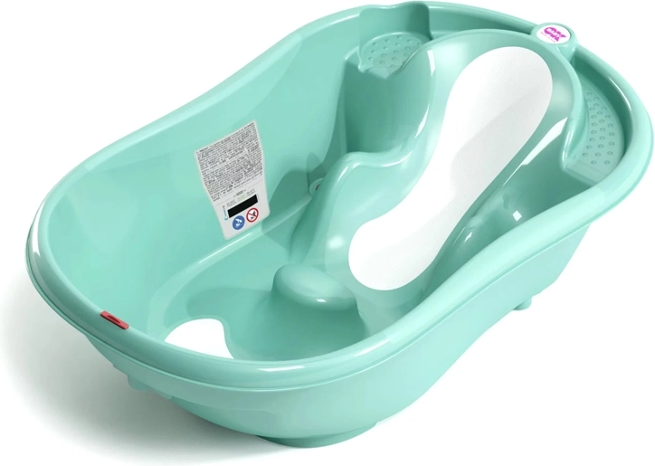 OK Baby rosnąca antypoślizgowa wanienka Onda Evolution 0–12 miesięcy, błękitna (sky blue)
