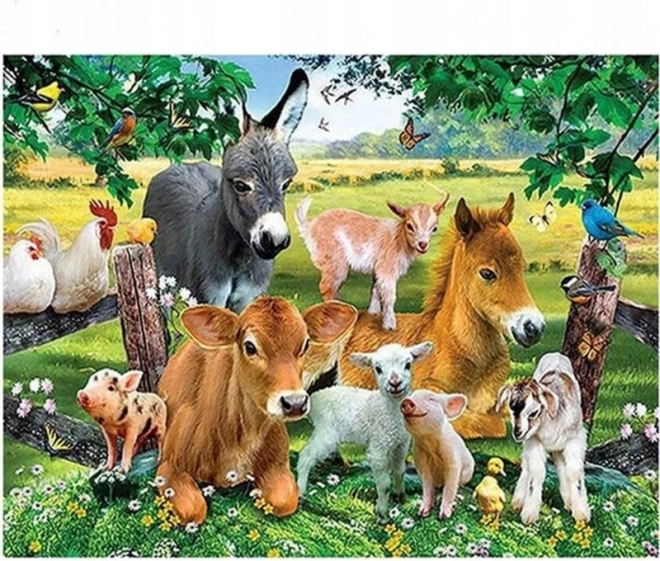 Mozaika diamentowa - Zwierzęta