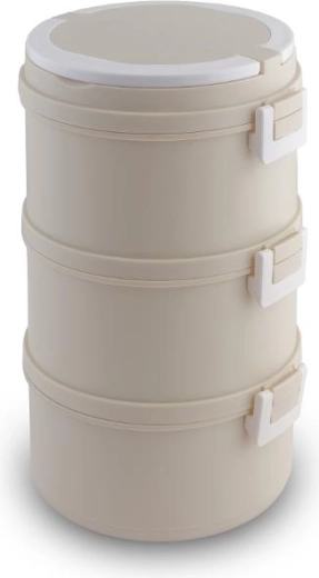 Lamart Care trzypoziomowy lunchbox 3 × 700 ml