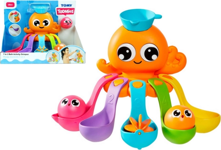 Tomy Toomies kąpielowa ośmiorniczka 7 w 1