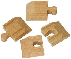 Rampa kolejowa 4 cm, 4 szt.