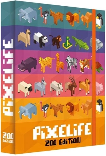 Teczka na zeszyty A5 Jumbo MAX Pixelife Zoo edition - 1 szt.