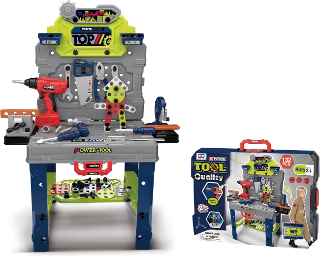 Składana dziecięca warsztatownia z akcesoriami Sparkys