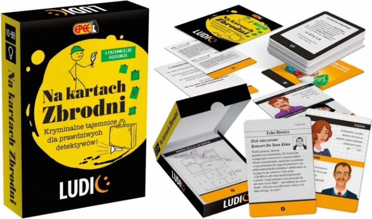 EPEE Na kartach zbrodni – logiczna gra karciana