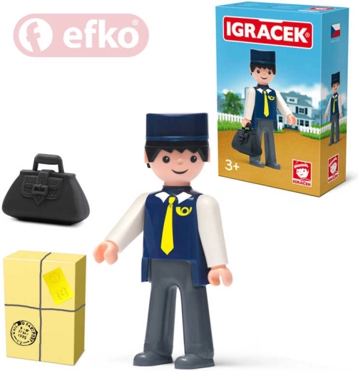 EFKO Igráček listonosz z akcesoriami w pudełku