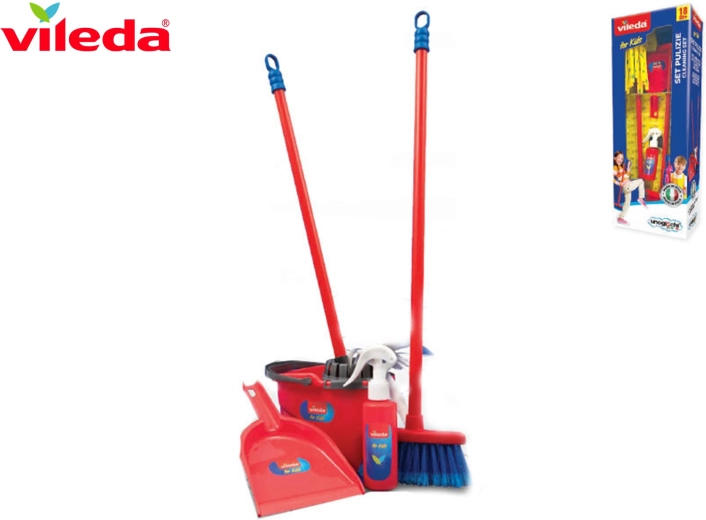 Vileda zestaw Mała Sprzątaczka – zestaw do sprzątania dla dzieci