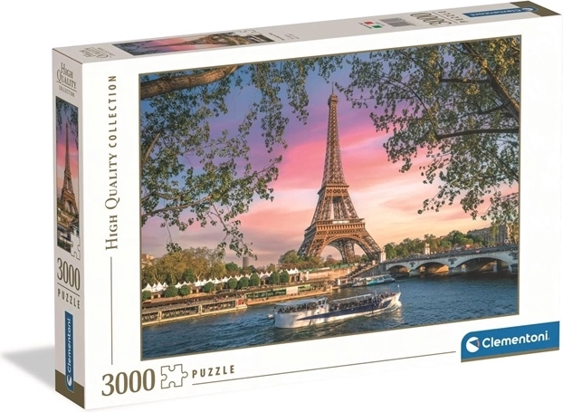 Puzzle Clementoni High Quality Collection Iron Lady w różu 3000 elementów
