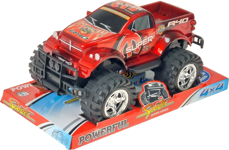Samochód terenowy Jeep z napędem, 33 cm