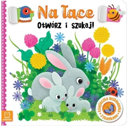 Otwórz i szukaj! Na łące – leporello z okienkami