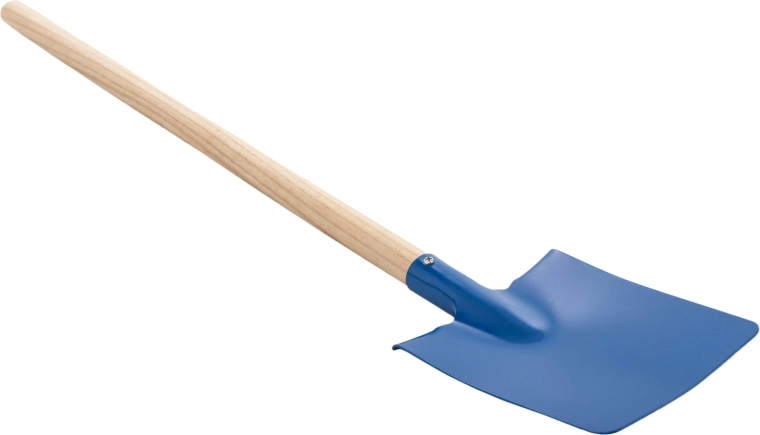 Dziecięca łopatka z drewnianym trzonkiem 60 cm