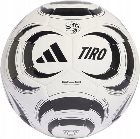 Piłka nożna Adidas Tiro Club czarno-biała
