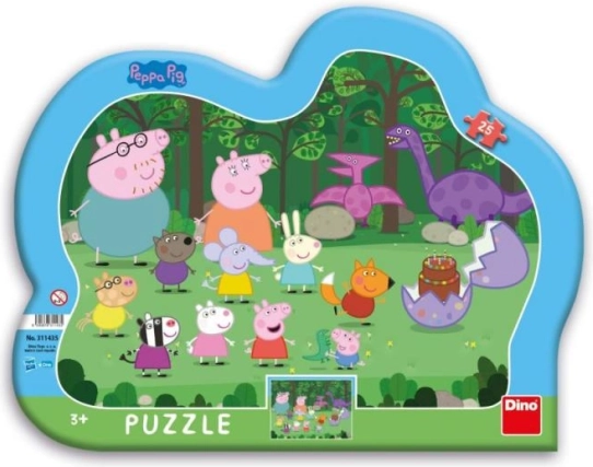 Puzzle Świnka Peppa 25 elementów
