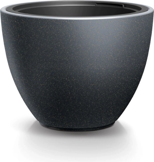 Doniczka Heos Eco Wood 29,8 cm antracyt