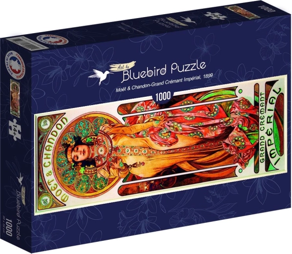 Bluebird pionowe puzzle Moët & Chandon – Grand Crémant Impérial 1000 elementów