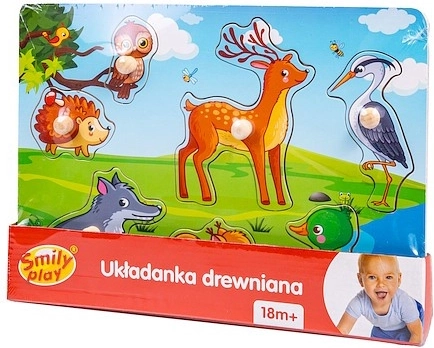 Drewniane puzzle „Las”