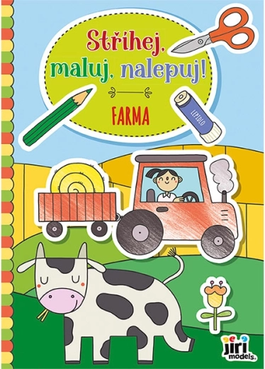 Wycinaj, koloruj, naklejaj! Farma