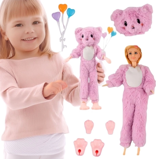 Lalka WOOPIE w kostiumie misia z wesołego miasteczka