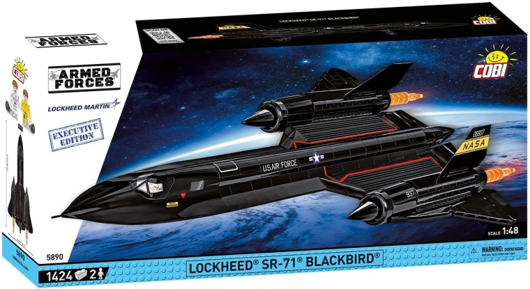 Cobi Lockheed SR-71 Blackbird edycja Executive 1:48