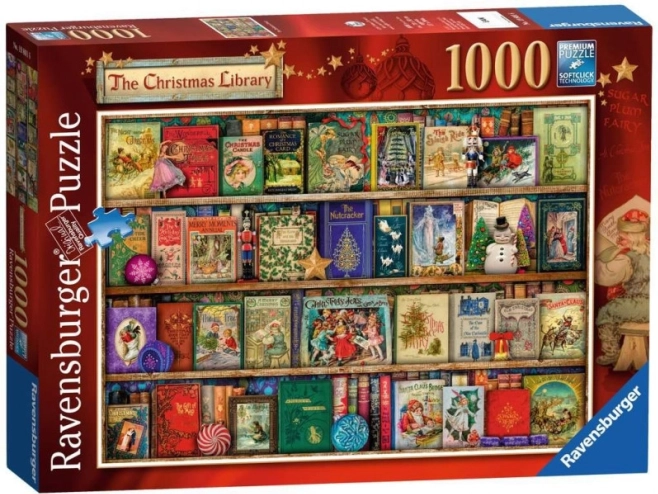 Ravensburger puzzle Świąteczna biblioteka 1000 elementów