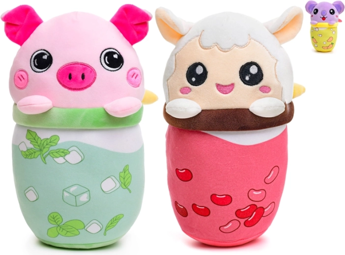 Pluszowa zabawka bubble tea zwierzątko 24 cm