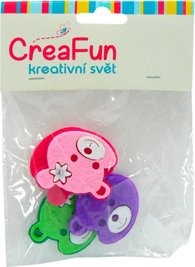 Zestaw uroczych misiów 4 szt. (4,5 × 4 cm)