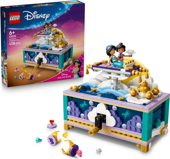 LEGO Disney Princess szkatułka na biżuterię Dżasminy