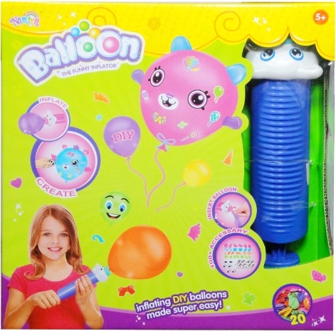 Kreatywny zestaw z pompką do balonów