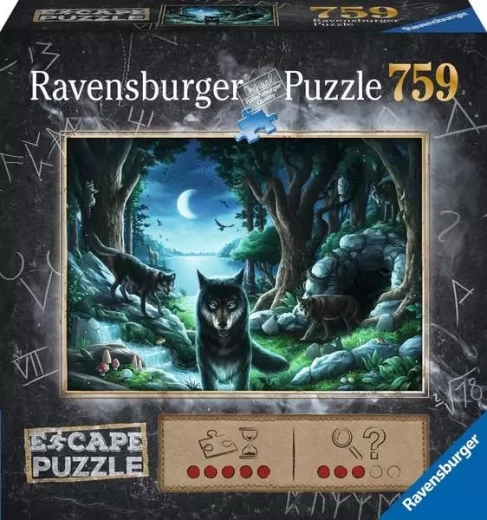 Ravensburger Exit puzzle Klątwa wilków (759 elementów)