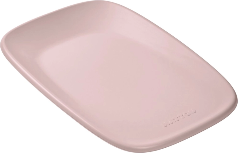 NATTOU mata do przewijania Softy Dusty Pink bez BPA 50 × 70 cm