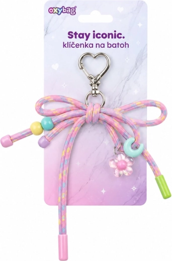 Modny brelok Oxybag z kokardą