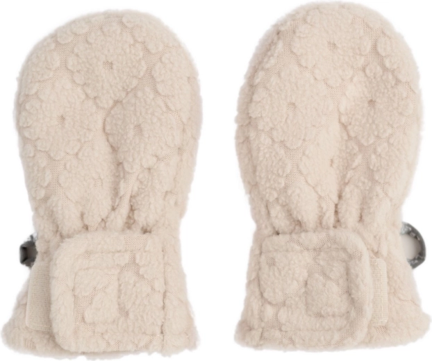 Lodger dziecięce rękawiczki bez kciuka Mittens folklore fleece birch 1–2 lata - 1 sztuka