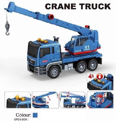 Dźwig z napędem 1:14 ze światłem i dźwiękiem