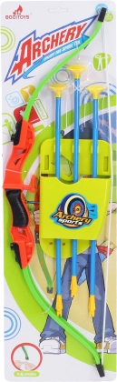 Dziecięcy łuk ze strzałami 60 cm
