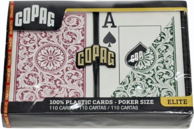 Copag Elitte Jumbo karty do pokera – 2 talie